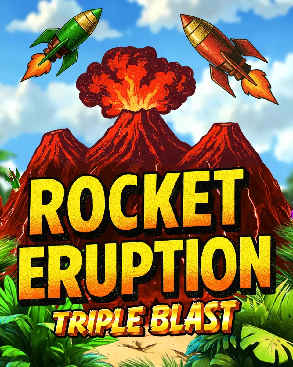 Vignette de la démo de la machine à sous Rocket Eruption: Triple Blast de BGaming