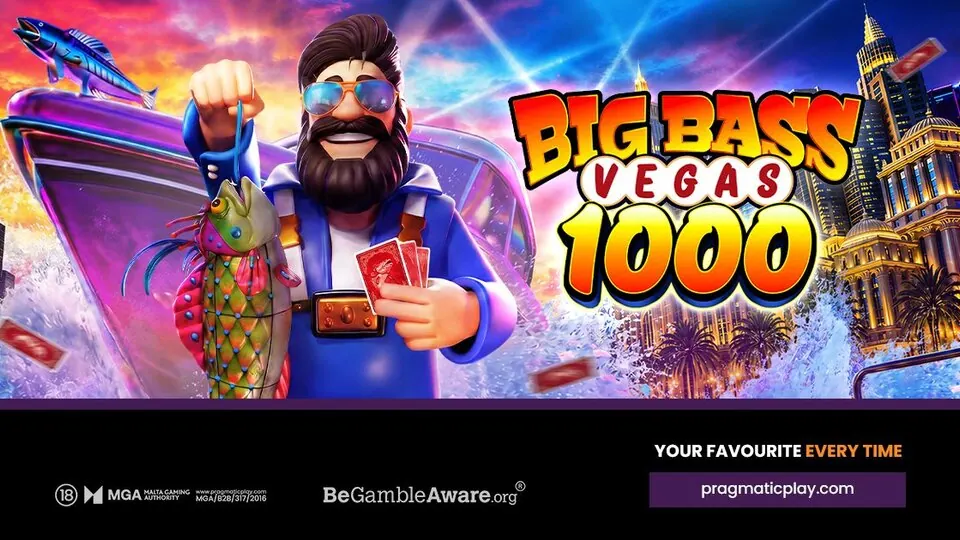 Big Bass Vegas 1000: artwork ng provider para sa coverage ng release