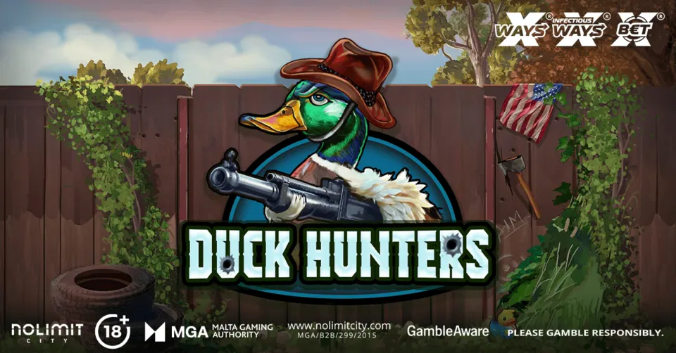 Nolimit CityのDuck Huntersスロットデモのサムネイル