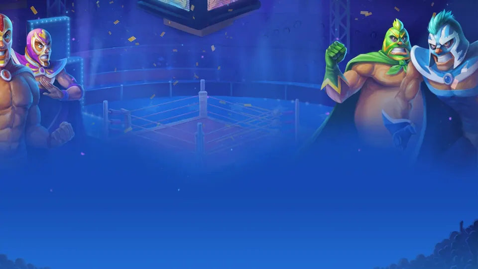 Miniatura da demonstração do slot Lucha Maniacs da Yggdrasil Gaming