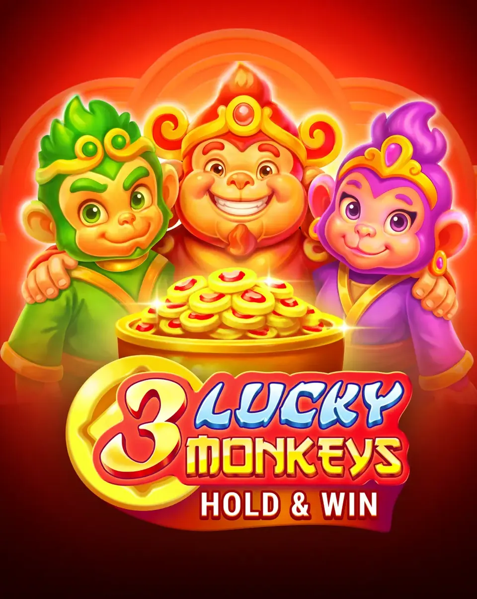 Miniatura de la demo de la tragaperras 3 Lucky Monkeys Hold & Win de BGaming