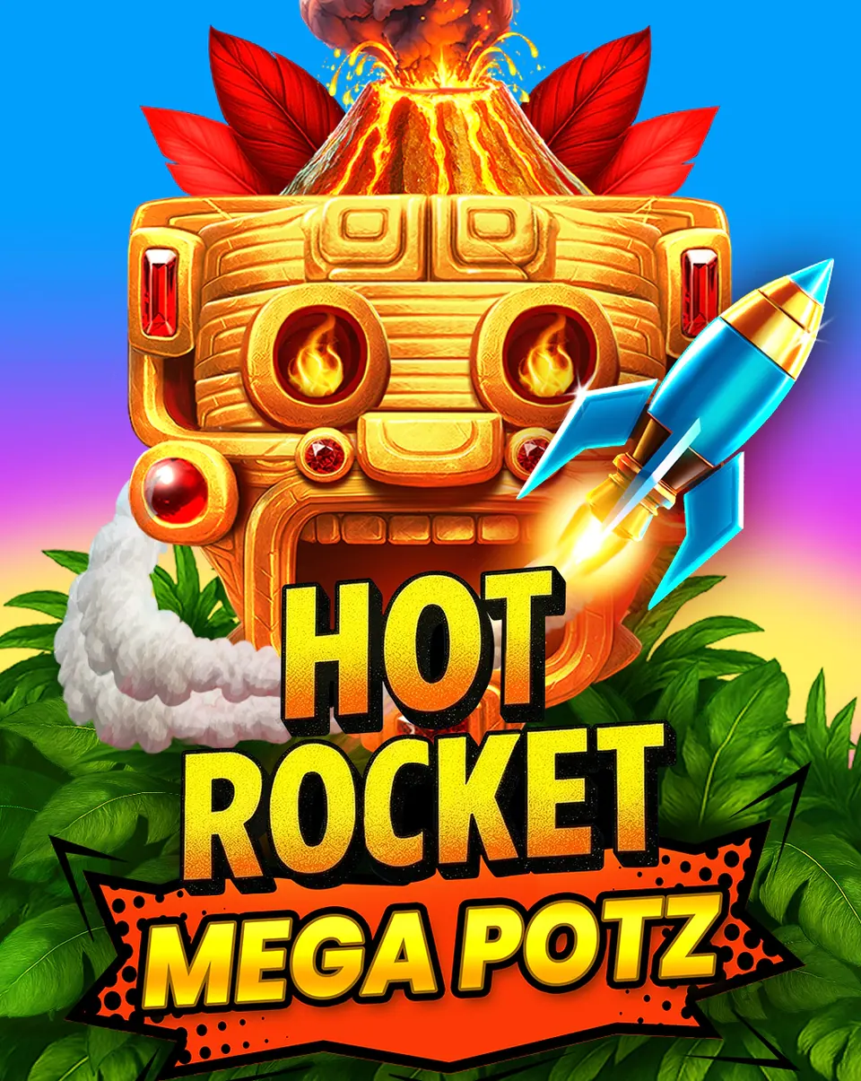 ภาพขนาดย่อของทดลองเล่นสล็อต Hot Rocket Mega Potz จาก BGaming